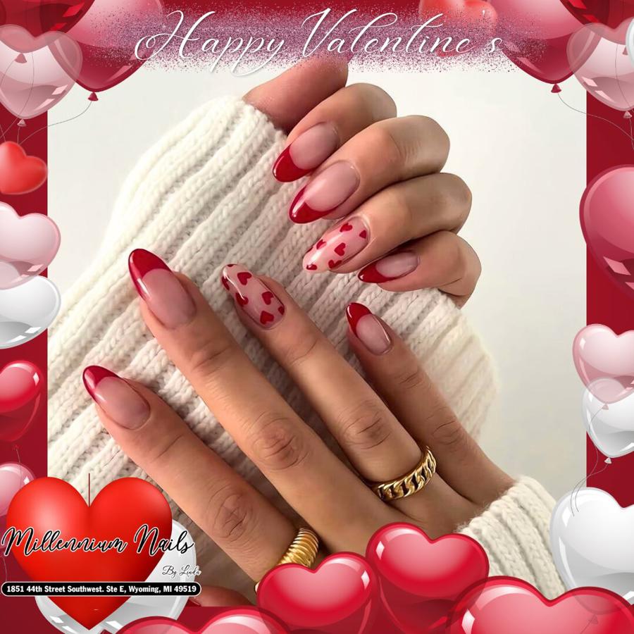 Valentine nail collection